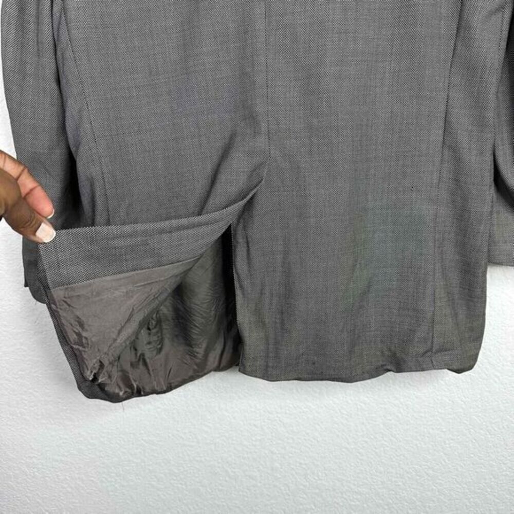 Ralph Lauren Blazer Men's Size 40R Gray Shepard Check Wool Cashmere Blend Jacket - Picture 6 of 10